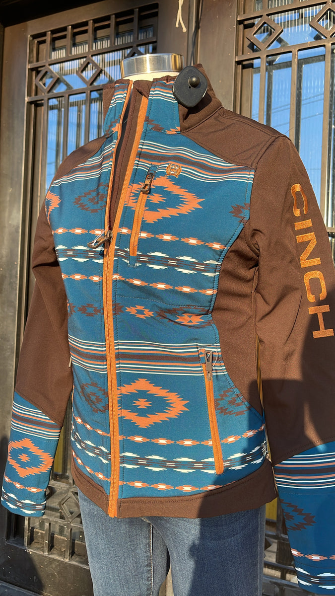 Mariana “ | WOMEN CINCH AZTEC WESTERN JACKET BROWN BLUE MAJ9858001 ...