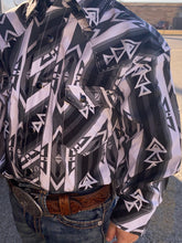 Load image into Gallery viewer, KID&#39;S ROCK N ROLL BUTTON UP (B8S6578)