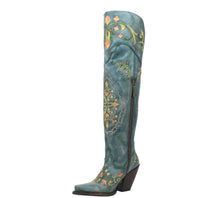 Load image into Gallery viewer, FLOWER CHILD LEATHER BOOTS DP3271
