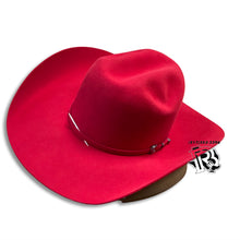 Load image into Gallery viewer, LUCKY 7X | RED RETRO COWBOY HAT