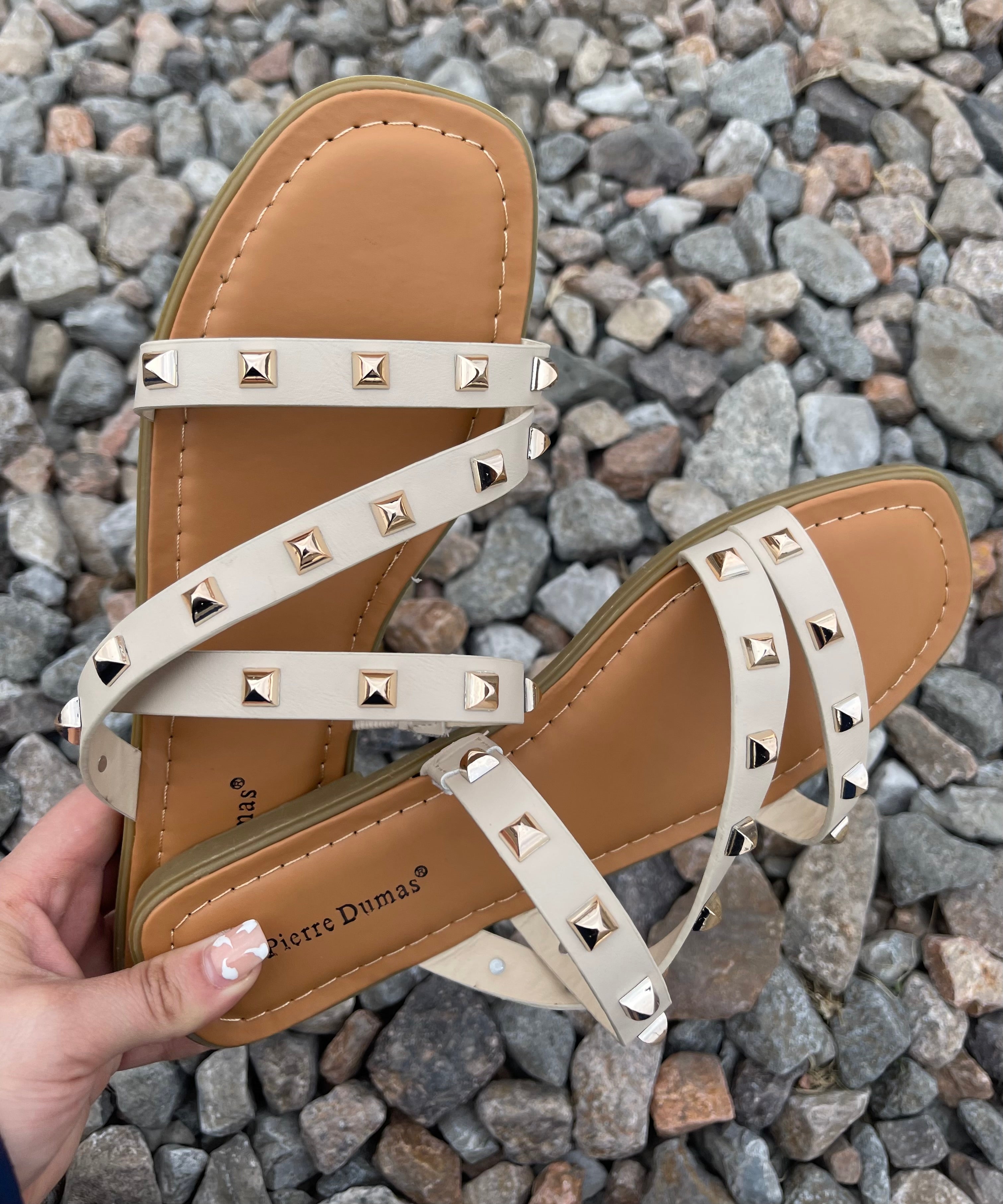 IMPRESS SANDALS (NUDE)