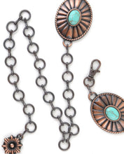 Load image into Gallery viewer, BRONZE CONCHO BELT