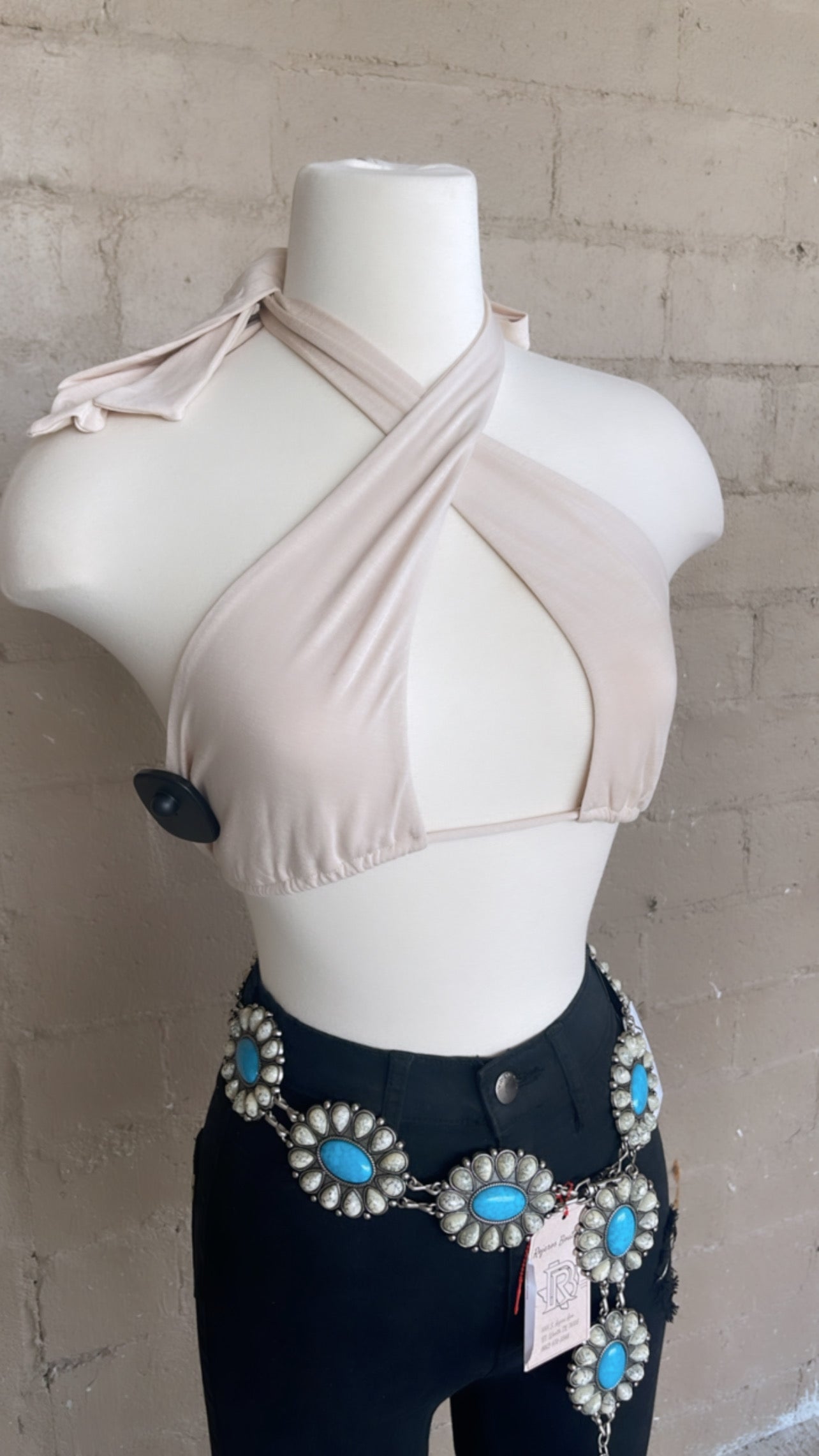 JANET CREAM TOP
