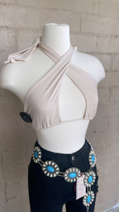JANET CREAM TOP