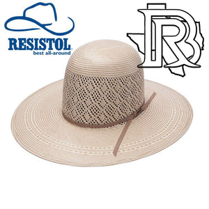 RESISTOL STRAW HAT |  CLAYTON 4 1/4’’ Brim