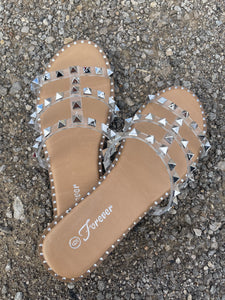 DING- 32 CLEAR SANDALS