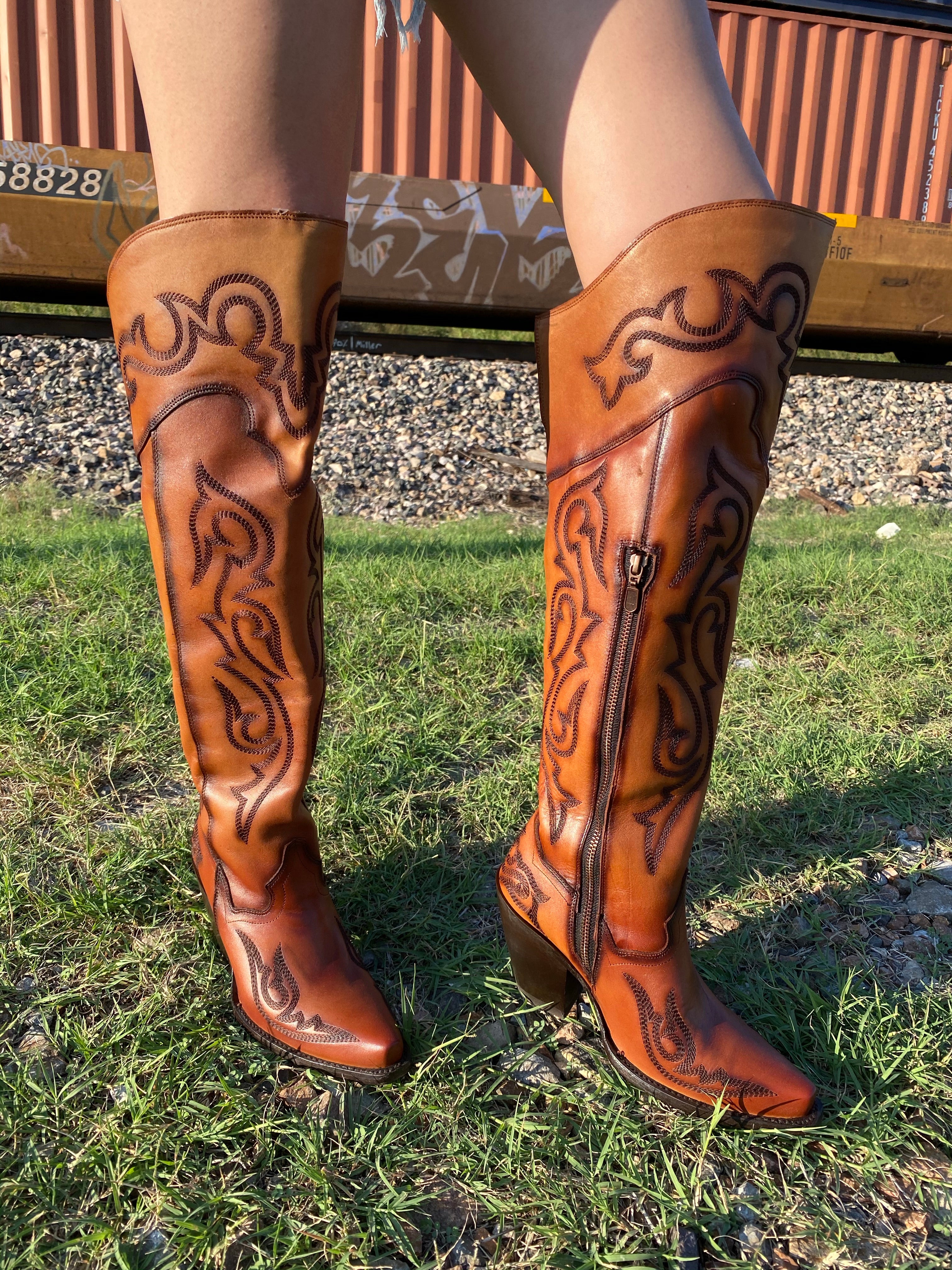 Dan post deerskin boots deals