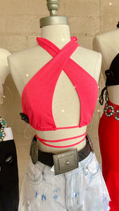 JANET PINK TOP