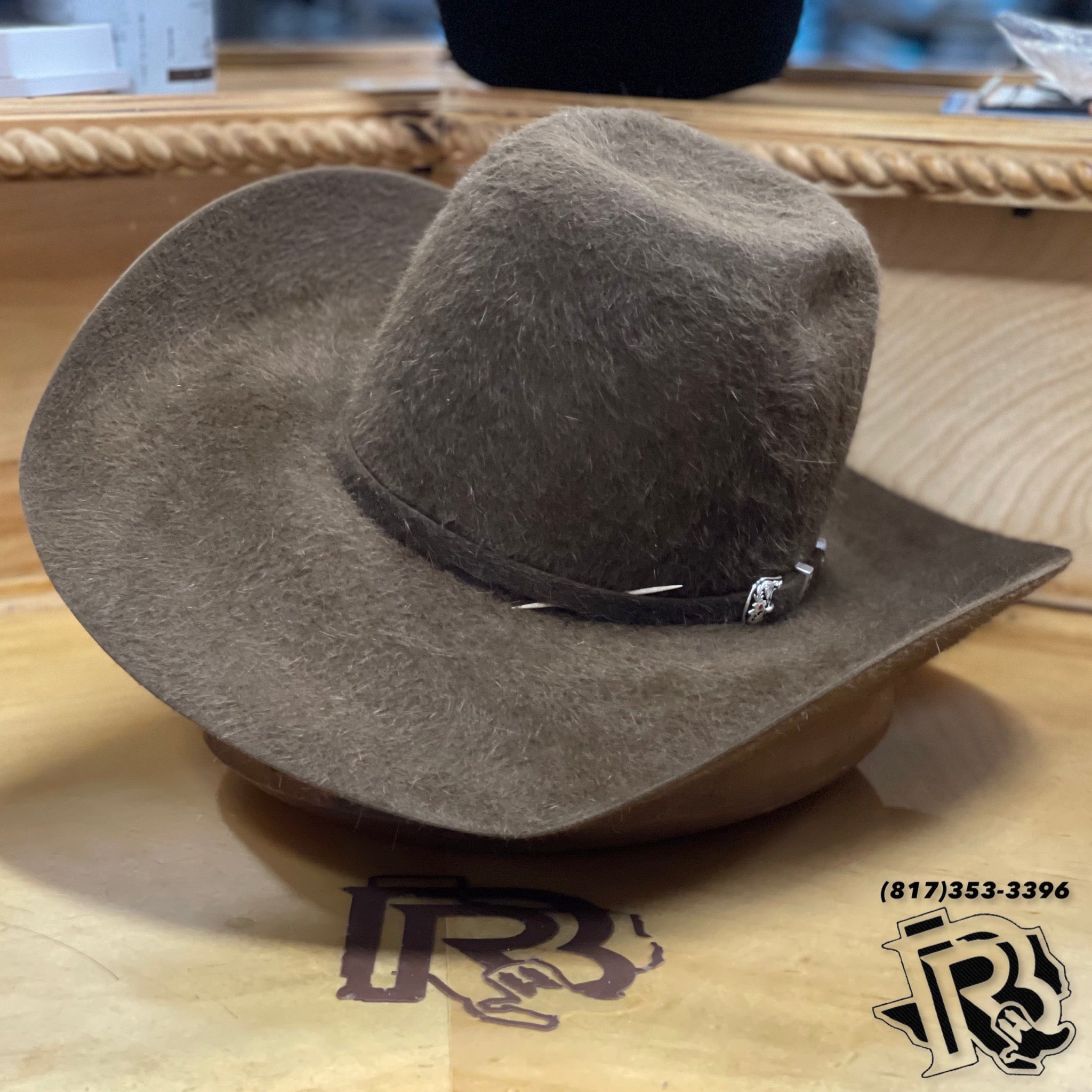 20X Chocolate Grizzly American Hat Felt Cowboy Hat 6 7 8