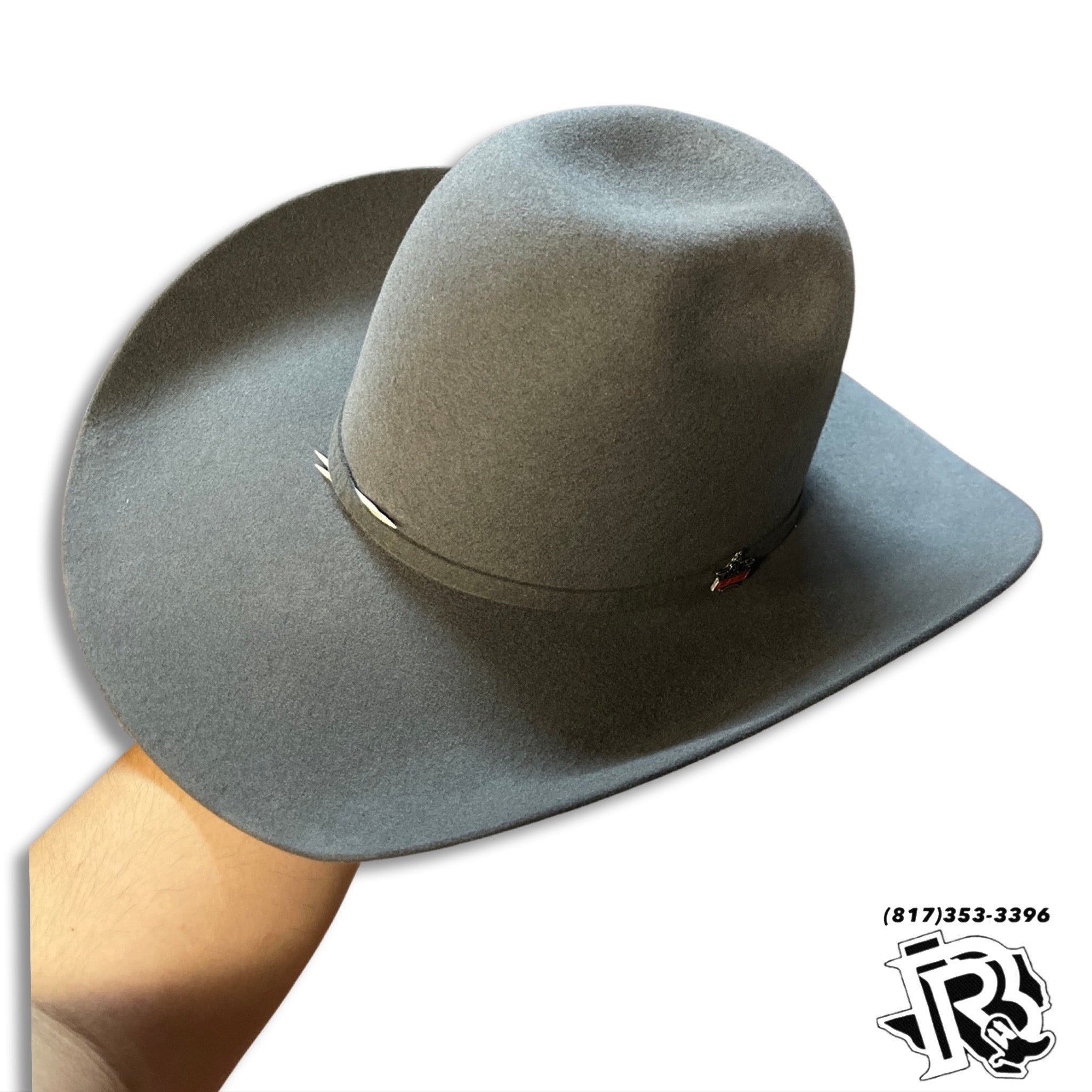 steel felt cowboy hat