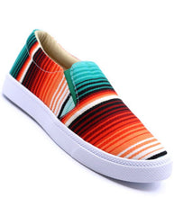 Load image into Gallery viewer, Aztec Stripe Shoes Slip Ons