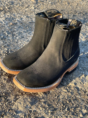 KIDS BOTIN NOBUCK NEGRO