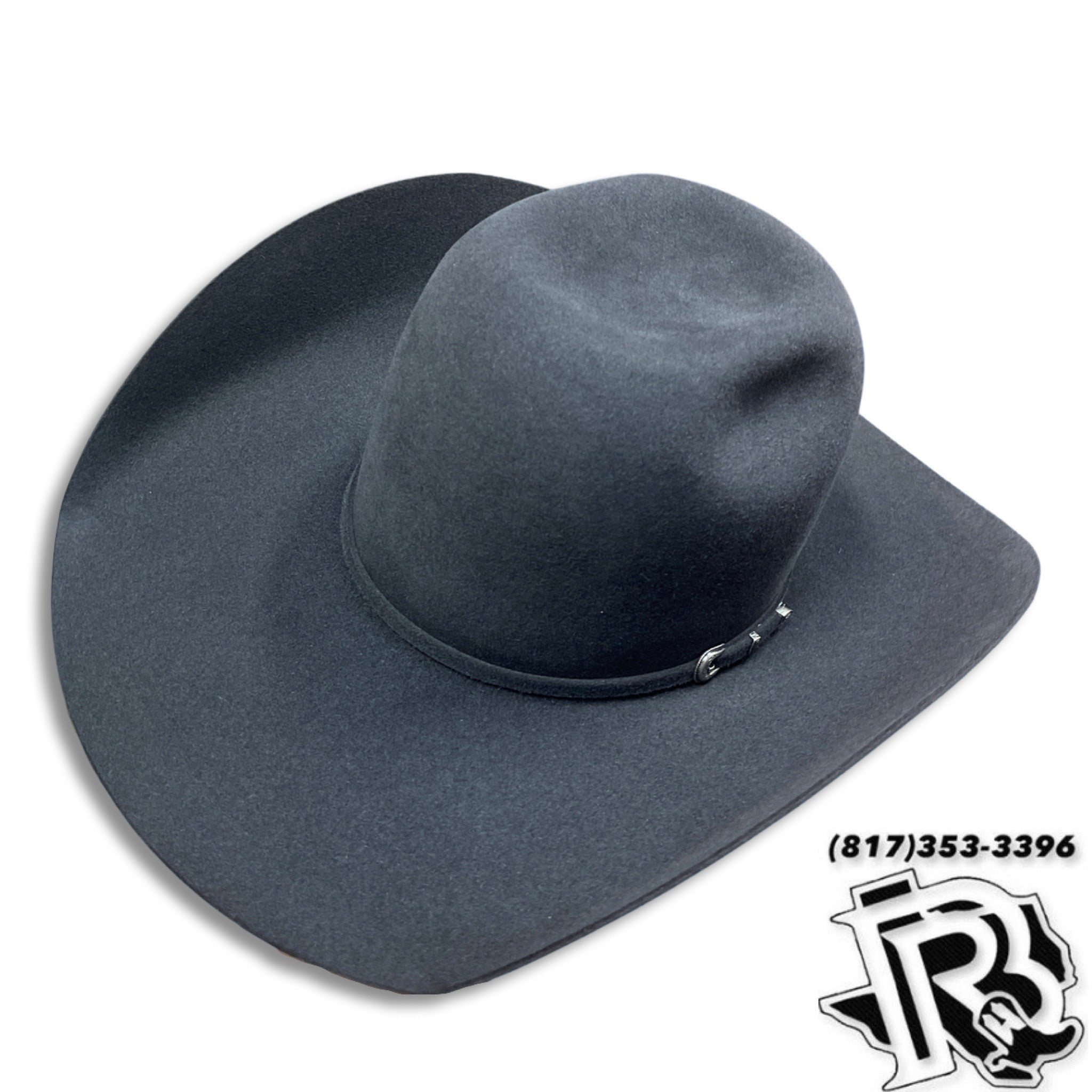 7X CHARCOAL RODEO KING FELT COWBOY HAT Botas Rojero