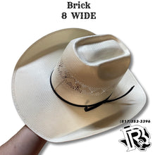 Load image into Gallery viewer, “ HIGH POINT “ | COWBOY STRAW HAT IVORY