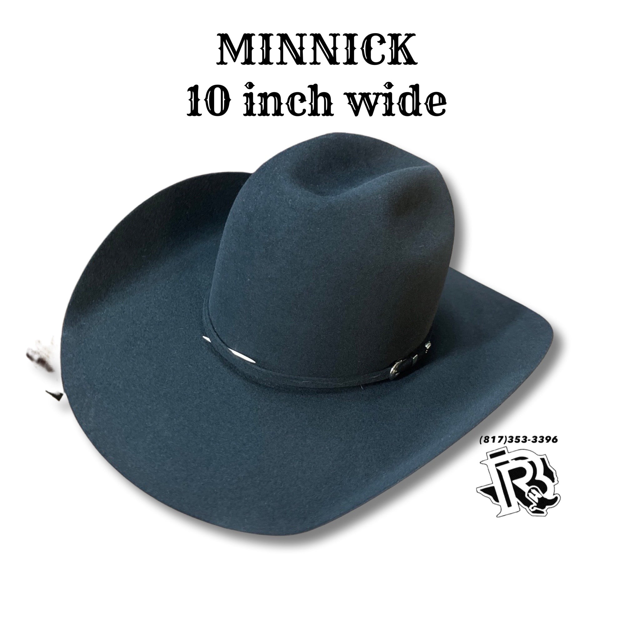 10X BLACK | RODEO KING COWBOY FELT HAT