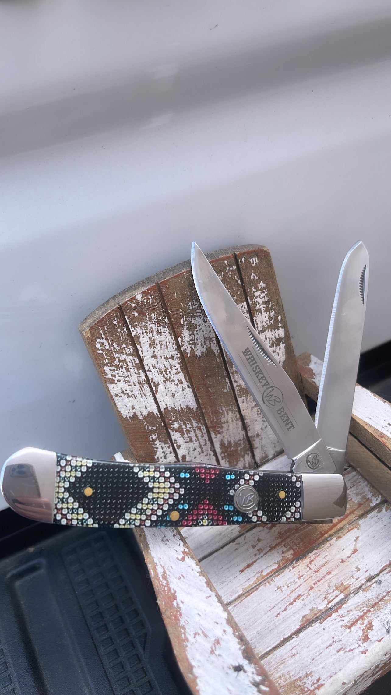 “ Angel “ | WHISKEY BENT WESTERN POCKET  KNIFE WB11-11