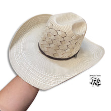 Load image into Gallery viewer, “ Kyrie “ | MEN STRAW COWBOY HAT OPEN CROWN