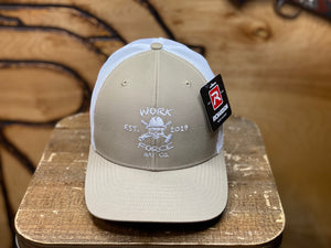WORK FORCE®️ : OPERATOR KHAKI/WHITE