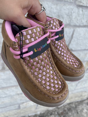 TWISTER GIRLS LIGHTED PINK SHOES | 446000708