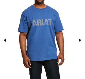 MEN'S ARIAT Rebar Cotton Strong Block T-Shirt (10030293)