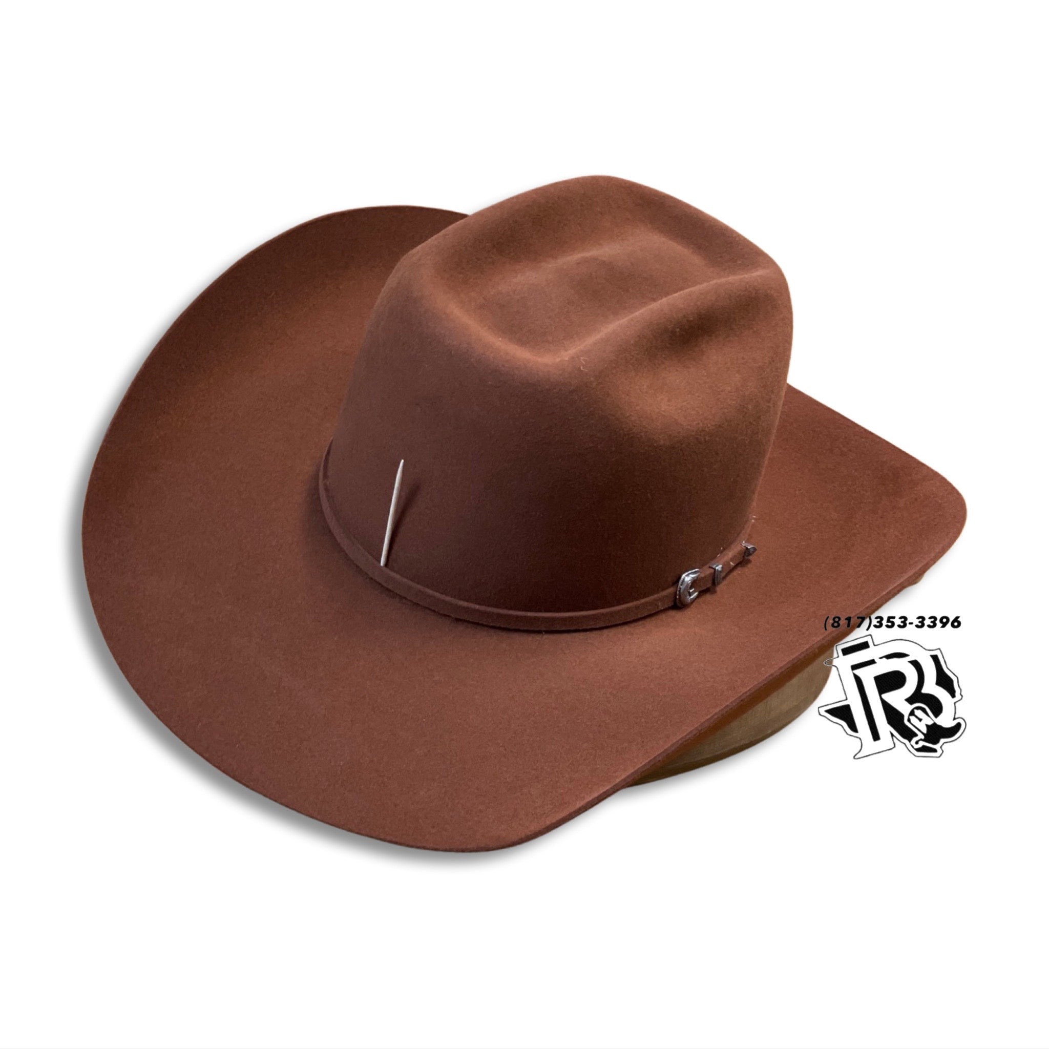 RUST DH | RODEO KING FELT COWBOY HAT 7x