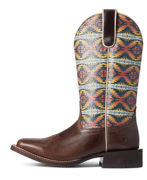 AZTEC TOP | ARIAT WOMEN BOOTS DARK BROWN