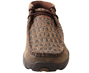 TWISTED X | Alloy Toe Driving Moc CAIMAN MDMAL02
