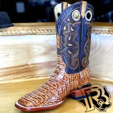 Load image into Gallery viewer, BR BOOTS : Caiman BELLY TAN (panza de caiman tan)