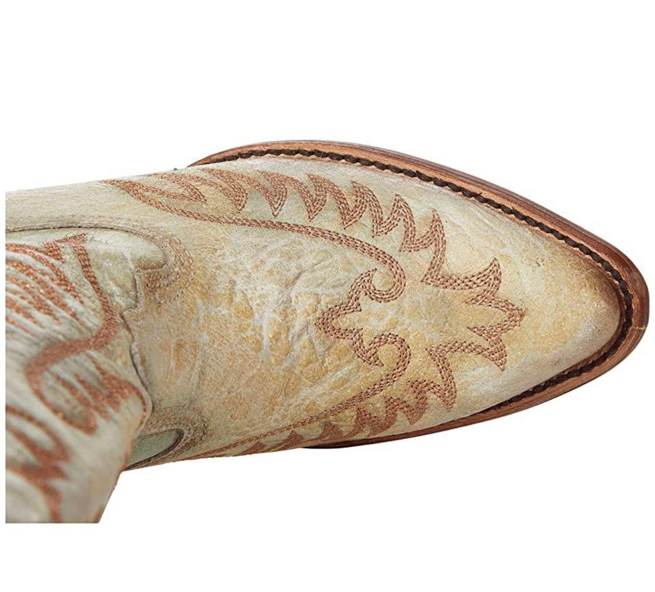 Women Corral boots | Orix with Cognac Stitching A4212