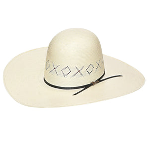 “ Walter “ | Twister 10X STRAW HAT Shantung Hat 5 INCH BRIM