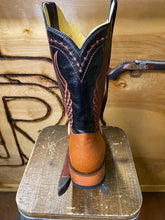 Load image into Gallery viewer, BR BOOTS: SMOOTH OSTRICH COGNAC (panza de avestruz cognac)