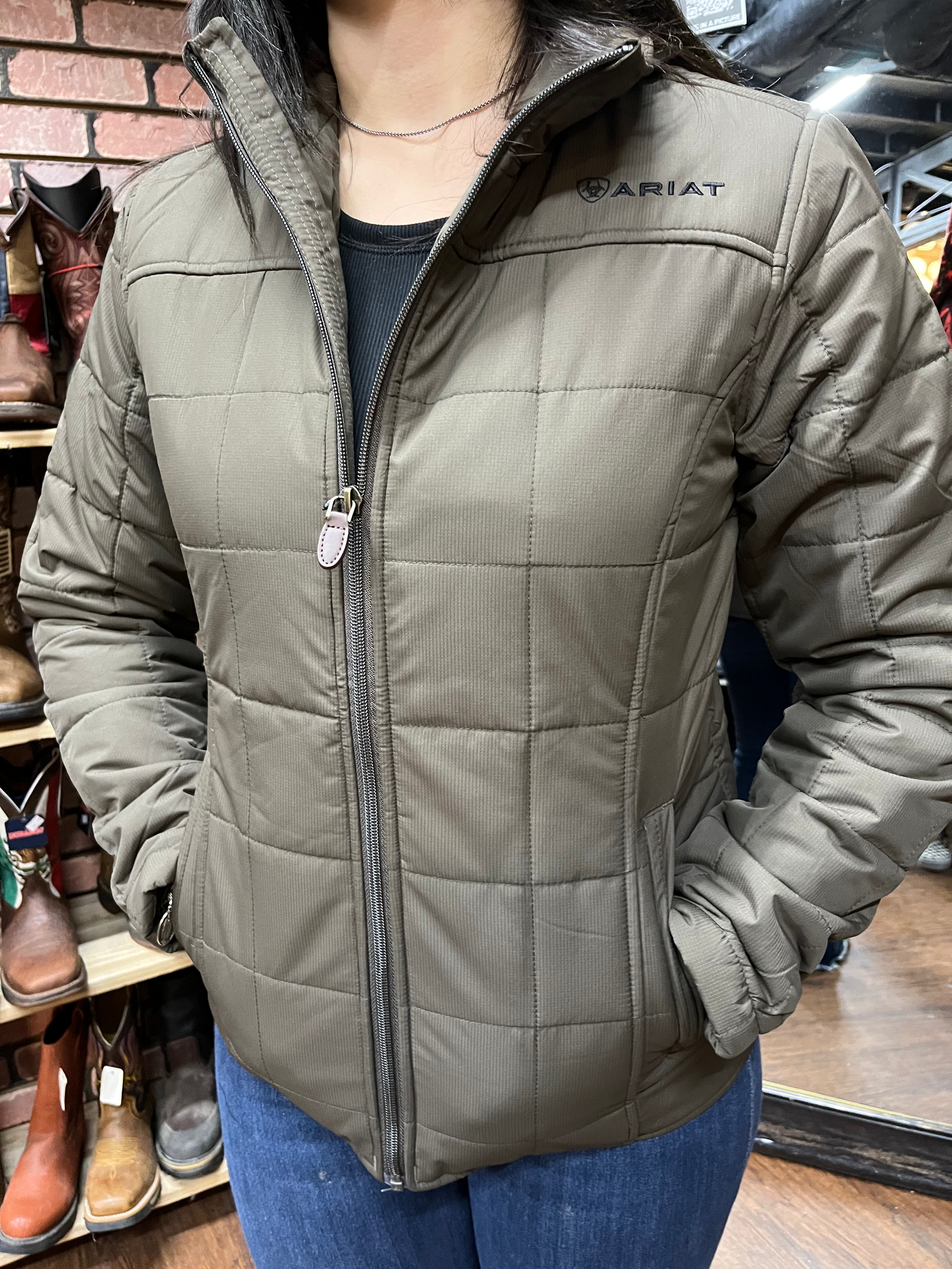 “ Elsie “ | WOMEN ARIAT JACKET BROWN 10041583