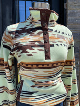 Load image into Gallery viewer, “ Kaia “  | WOMEN CINCH AZTEC PULLOVER MINT MAK9820010