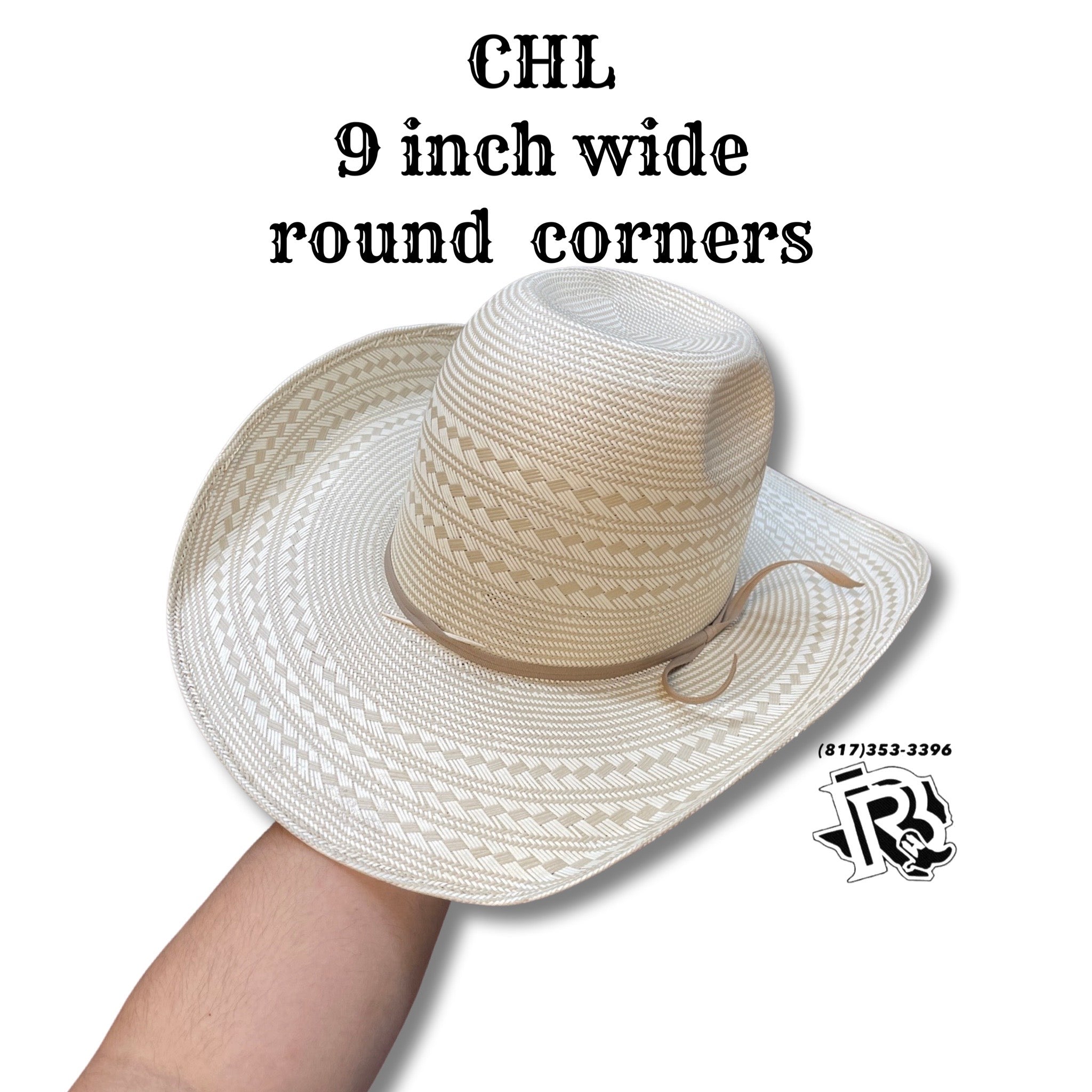 “ Waxahachie “ | MEN WESTERN COWBOY STRAW HAT 4 1/4 INCH BRIM