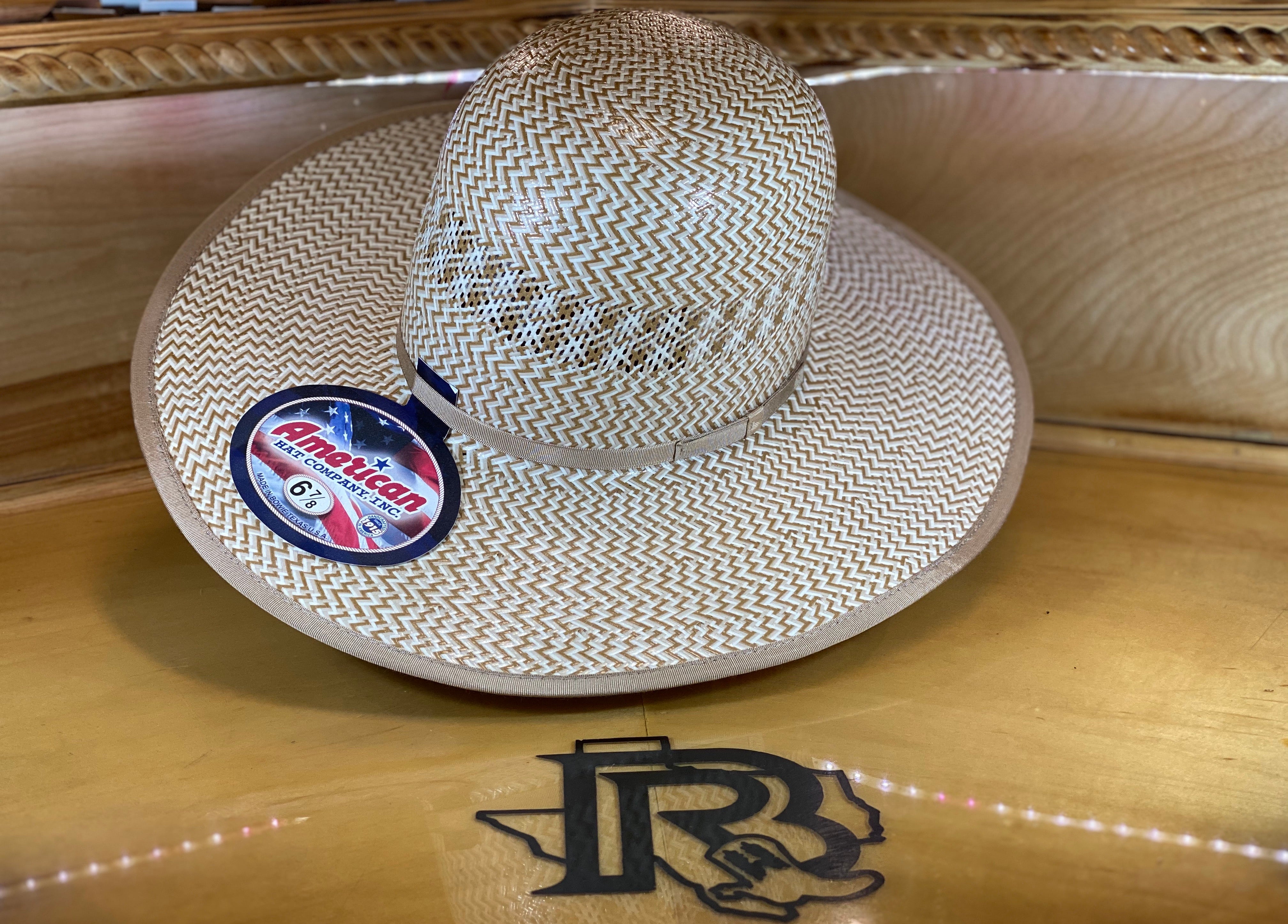 “ 5525 “ | AMERICAN HAT STRAW COWBOY HAT 5525 4 1/4
