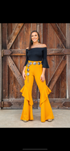 Load image into Gallery viewer, Ruffle bell bottoms