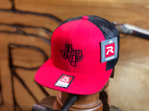 BR CAP SNAPBACK RED/BLACK