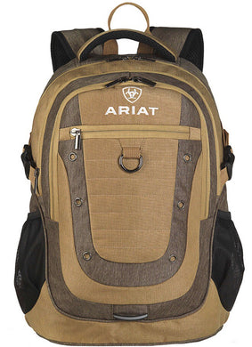 Ariat Backpack: Tan