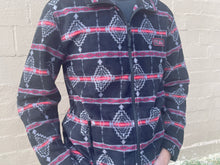 Load image into Gallery viewer, “ Daxton “ | AZTEC RED MEN FULL ZIP UP SWEATER 92-1040
