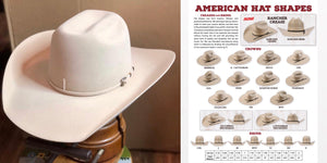 7x SILVERBELLY | AMERICAN HAT FELT COWBOY HAT