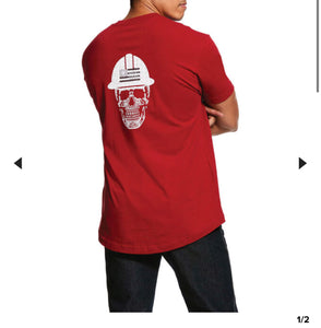 MEN'S ARIAT Rebar Cotton Strong Roughneck Graphic T-Shirt (10030302)