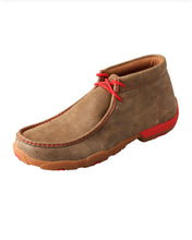 Load image into Gallery viewer, Twisted X | Bomber/Red Men’s Driving Moccasins (MDM0036)