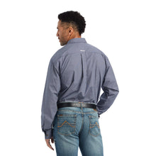 Load image into Gallery viewer, Mens ariat pro giovani classic long sleeve shirt peacoat 10042378