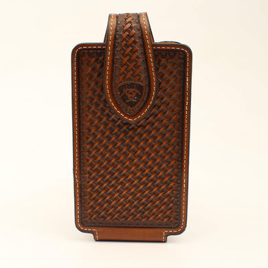 ARIAT CELL PHONE CASE BASKETWEAVE
