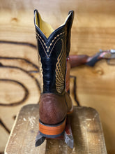 Load image into Gallery viewer, BOTAS ROJERO: SMOOTH OSTRITCH TOBACO (panza de avestruz tobaco)