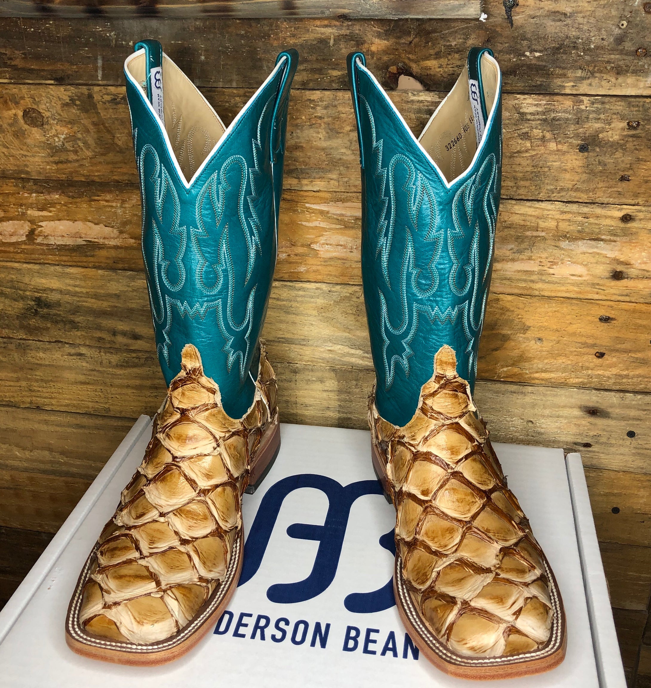 ANDERSON BEAN | FIS-H MEN SQUARE TOE WESTERN BOOTS