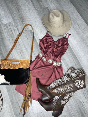 Satin Dress