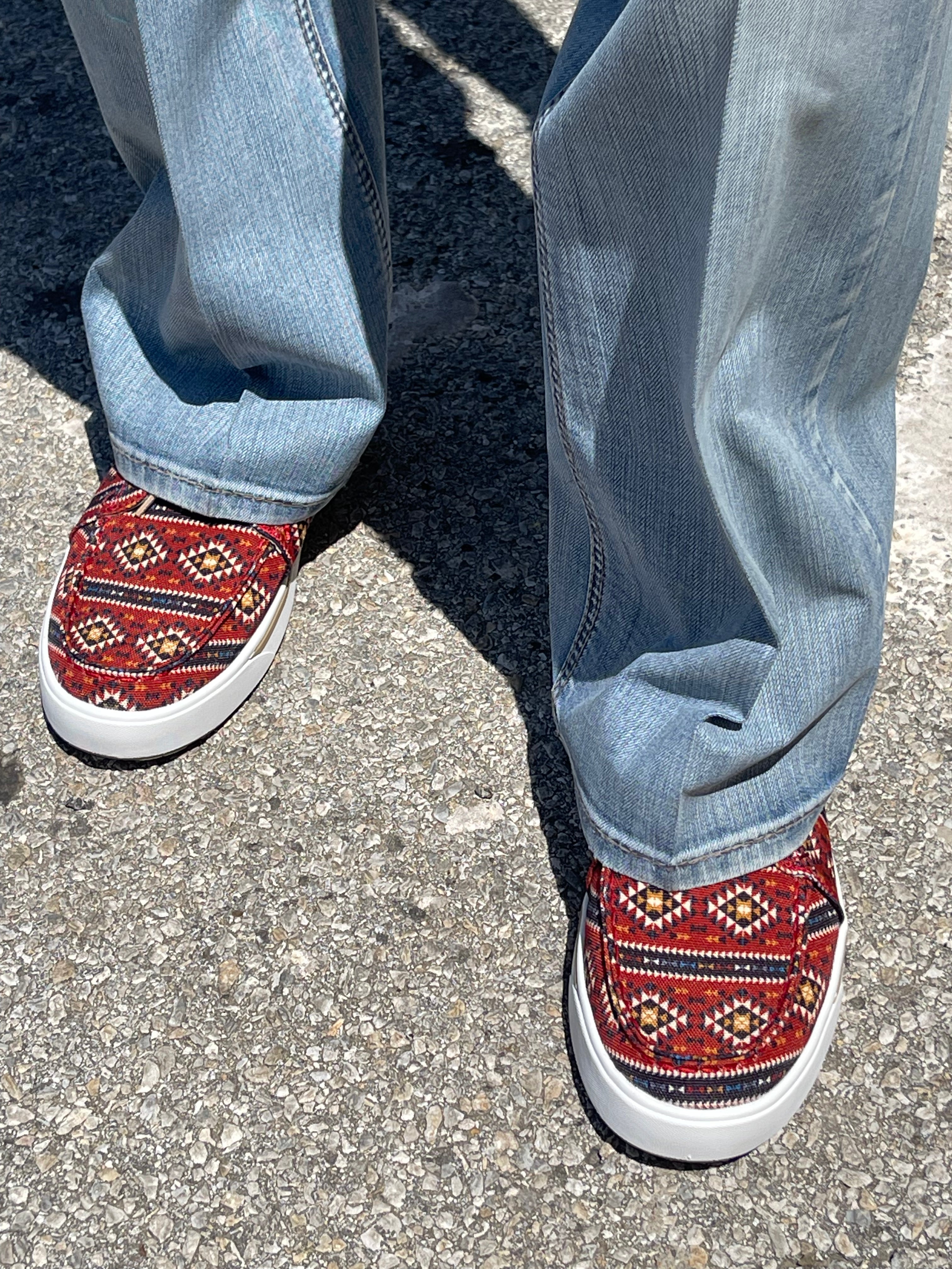 “ Cristo “ | MEN’S TWISTED X SHOES RED AZTEC  MHYC028