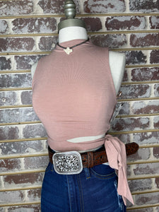 Blush Crop Top