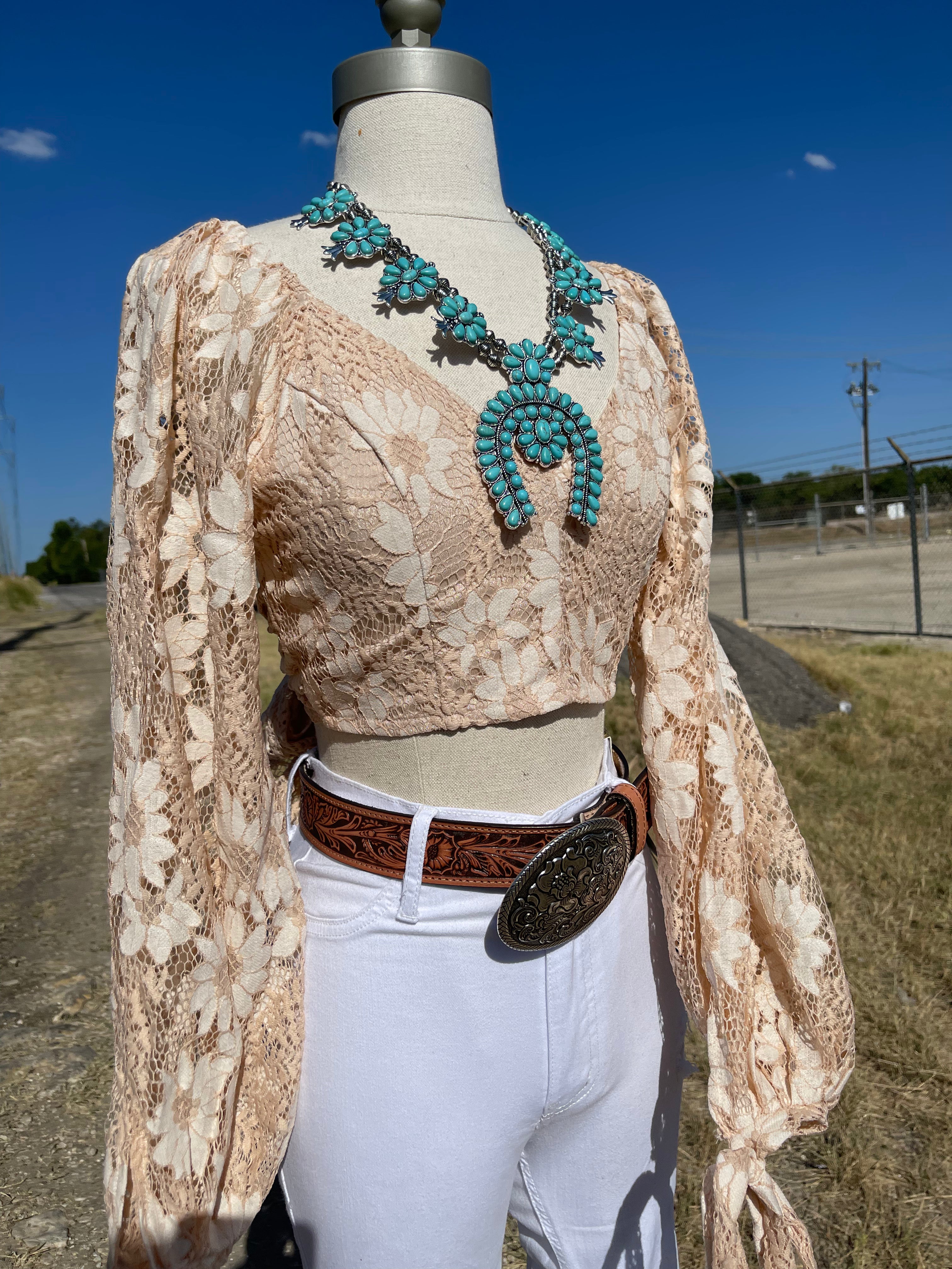 KIMMY TAUPE TOP